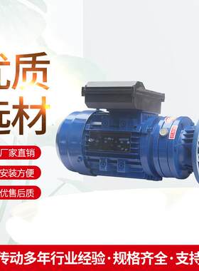 WB系列微型摆线配单相电机行星摆线减速机铝合金机壳电动机