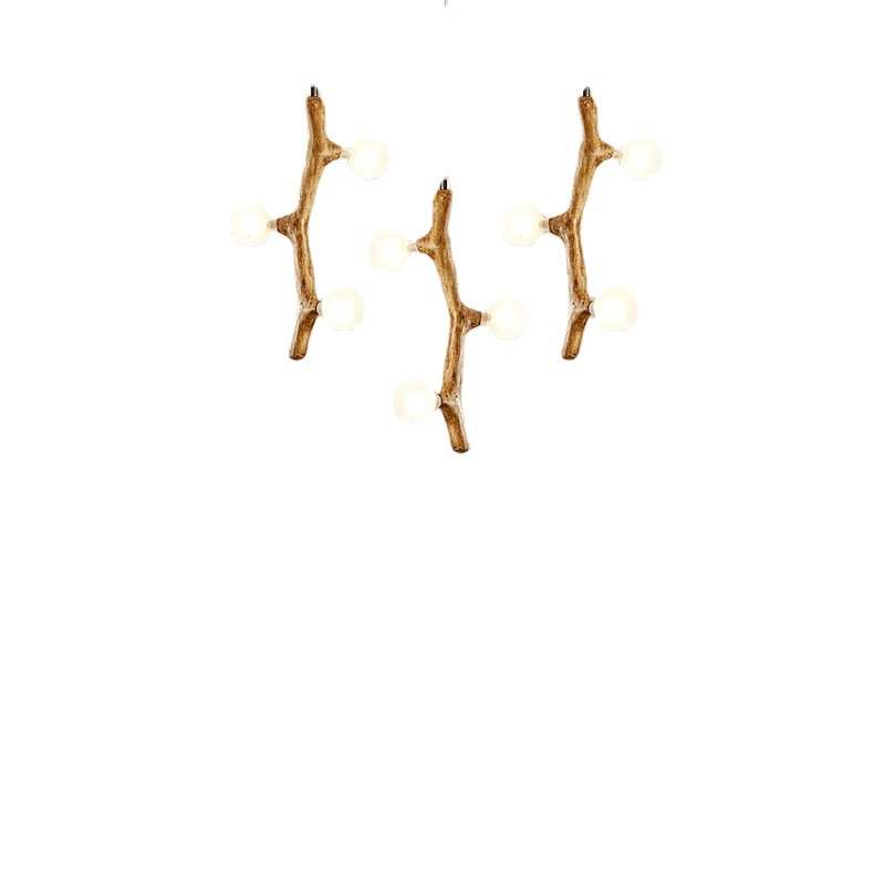 北欧吊灯树枝灯 装饰客厅灯餐厅灯树杈民宿ins风服装店禅意茶室灯