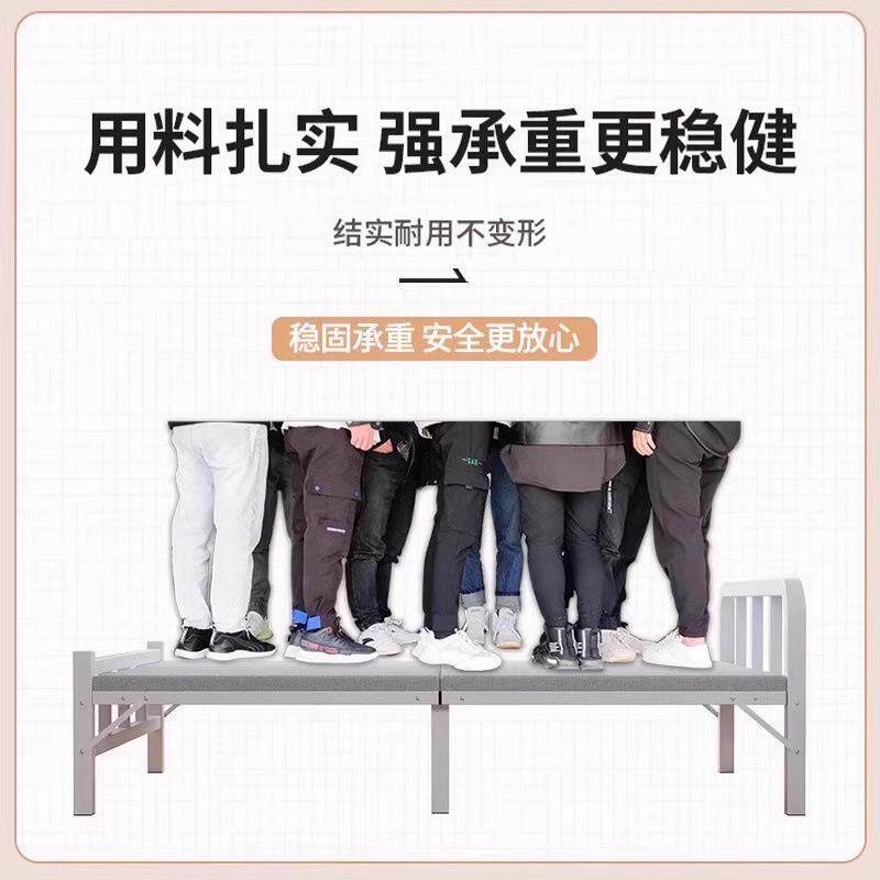 折叠租床单人床家用午休小GDU床成人简双易出屋1床米2便携人硬板