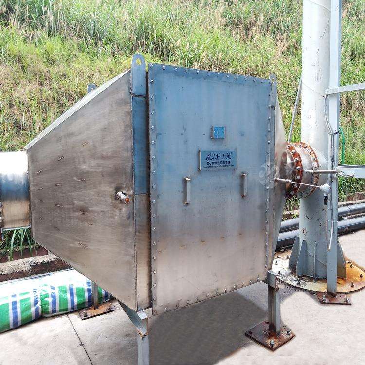 生活区3.3MW分布式能源电站SCR脱硝设备 热电联供电站脱硝选万纯