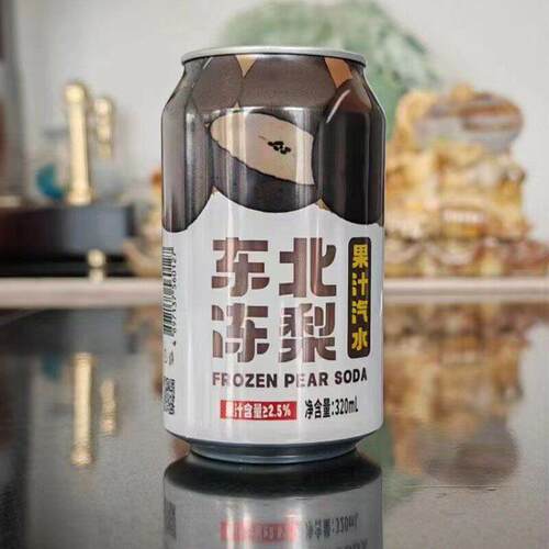 东北荔枝味汽水冻梨果汁碳酸饮料整箱怀旧砂糖橘夏天清爽凉气泡水