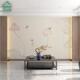2025新款 荷花壁布客厅沙发电视背景墙壁纸禅意莲花墙布壁画 新中式