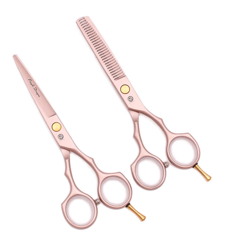 #3YV54TF15.5寸绿色专业理发剪刀美发工具平剪牙剪刘海打薄碎发修