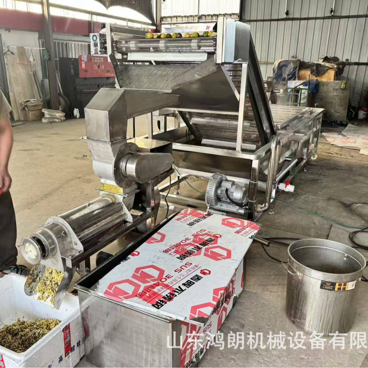 出汁均匀大型挤压榨汁机多规格轻便压榨出汁机萝卜青菜打汁机
