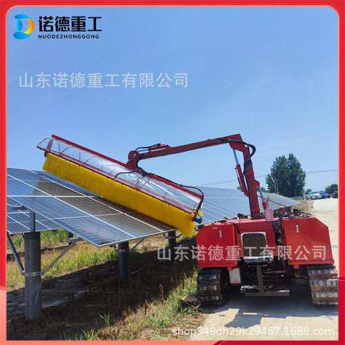 厂车家现货载光伏清洗伏清洗机太阳能板旋转除尘理车车载光式清细