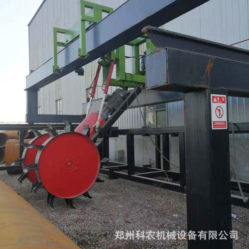 生物有机肥翻堆建槽设备 鸡粪做有机肥线堆肥发酵翻抛设备肥料加