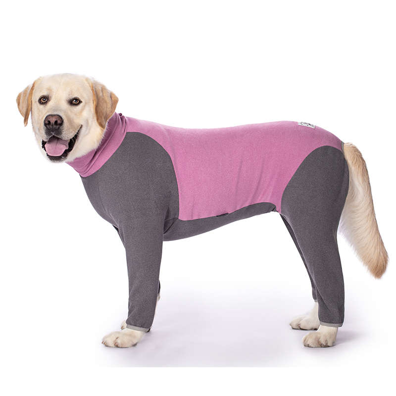 大型犬高领保狗四脚衣衣服秋冬装中套头胖大全狗包拉布拉多暧金毛