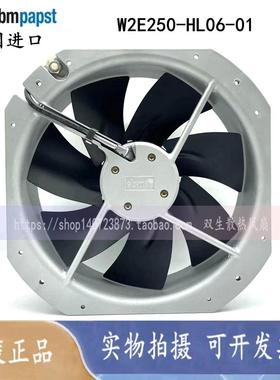 德国进口ebmpapst风机 W2E250-HL06-01 28080 230V电控柜轴流风扇
