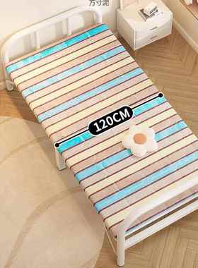 午休折叠睡床折叠单铁人床家用午睡简易护出租OVN屋床简陪易便携