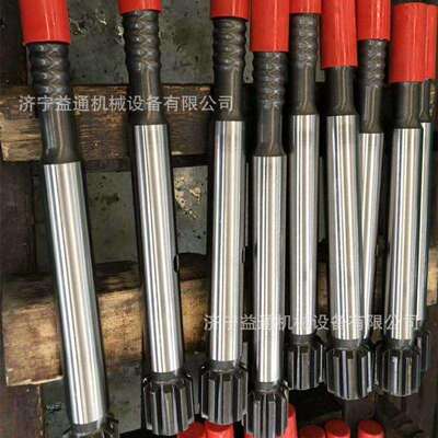 钻杆钎尾T45凿岩机台车螺纹钎尾煤矿钢厂用T51高炉开口钎尾