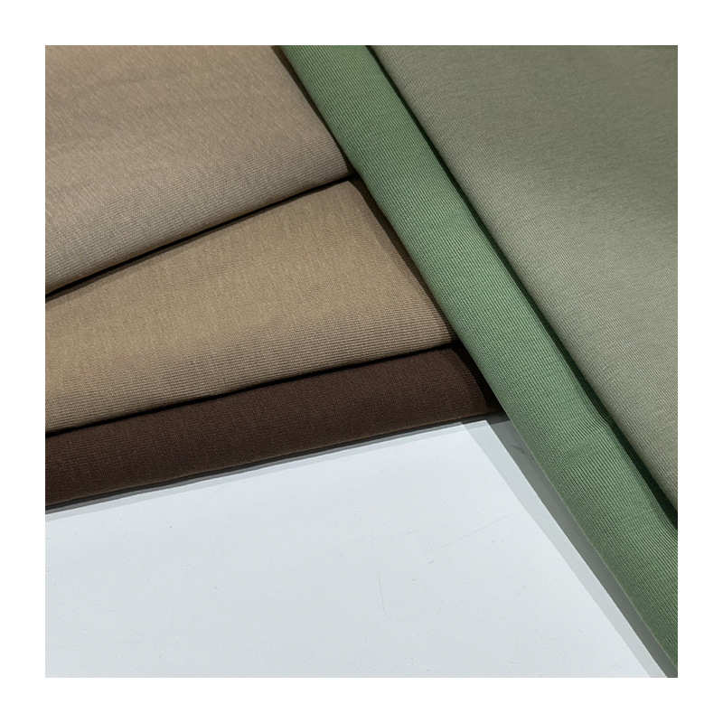 220g索罗纳平纹汗布 26支棉涤索罗纳汗布 索罗纳凉感休闲服面料