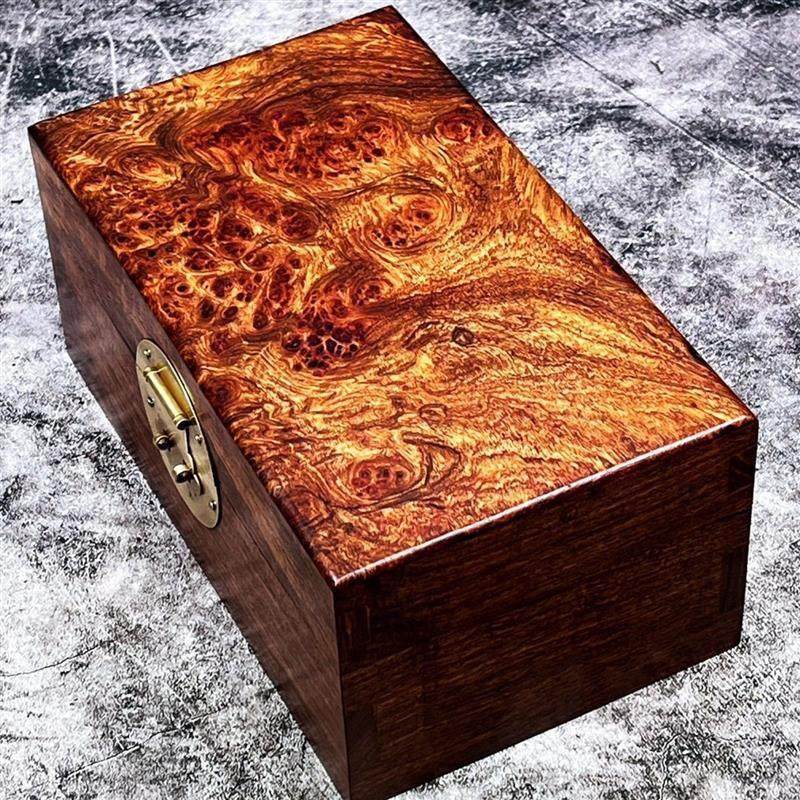 黄花梨首饰盒原木料实木收纳盒中式超大容量文玩高档木箱实木覆古,收纳整理,首饰盒,淘宝优惠券,粉丝福利购,淘宝优惠卷