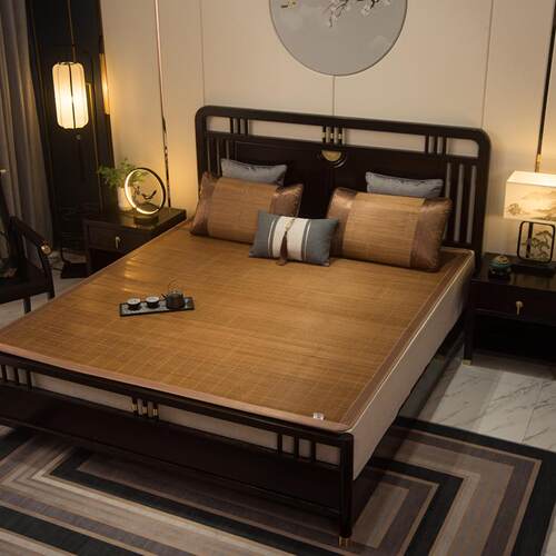 双人床1.藤.筒席直加厚空调.3学生1竹席凉席米21q6830.1.958m