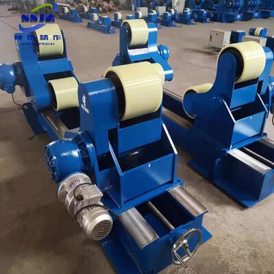 焊滚轮架圆形罐体钢可管道调式托架IIH环管抱同步自调式翻转接台