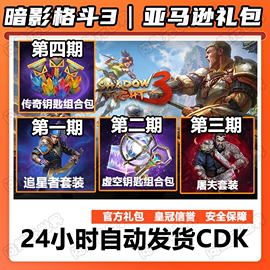 暗影格斗3亚马逊shadowfight3第一守护者追星者套装兑换