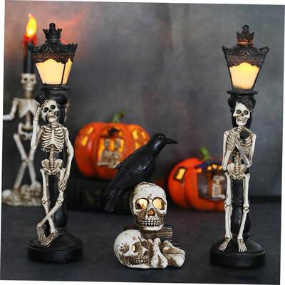 Halloween decoration Jack-o-lantern Skull Street Lamp Lumino
