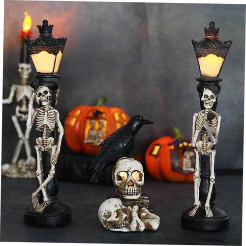 Halloween decoration Jack-o-lantern Skull Street Lamp Lumino
