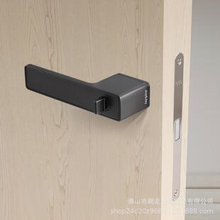 joy&jey极简木门锁室内卧室门锁门把手隐藏钥匙孔简约轻奢