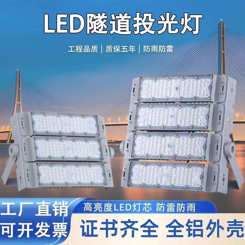 LED隧道灯LED模组隧道灯户外防水投光灯50w100w200w室外广场