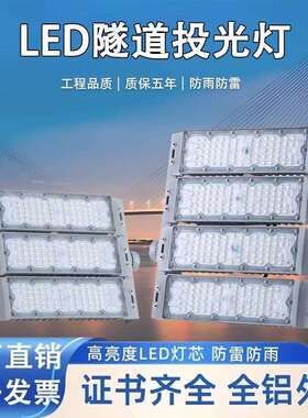 LED隧道灯LED模组隧道灯户外防水投光灯50w100w200w室外广场