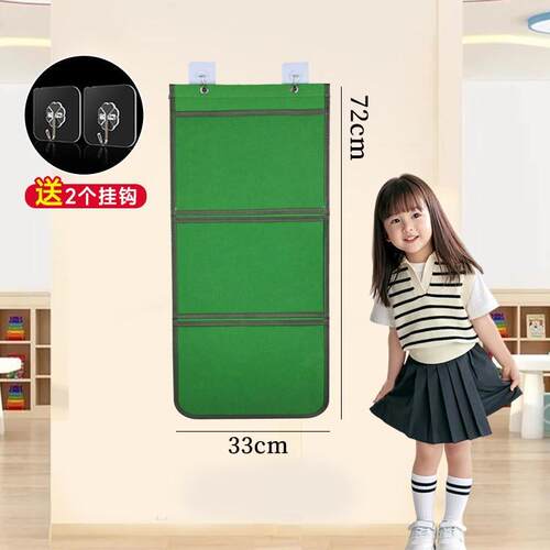 幼儿园作品展示儿童美术画画挂袋