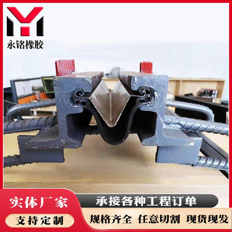 桥梁伸缩缝F40D80公路伸缩缝装置FCE型钢伸缩缝D80梁板缝伸缩装置