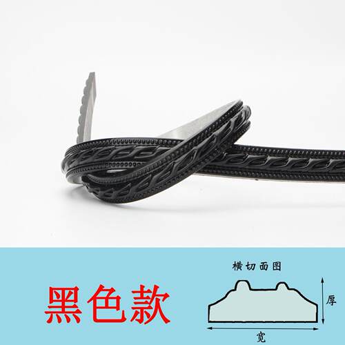 PVC背景墙简欧装饰线条踢脚线