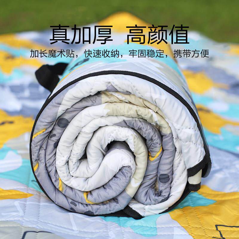 野餐垫户外加厚防潮垫 可洗YLSL-YCD铝膜营水野餐地垫机 可携式露