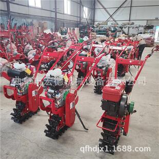 小型链轨耘耕机柴油多功能手扶式 犁地机170汽油链轨微耕机