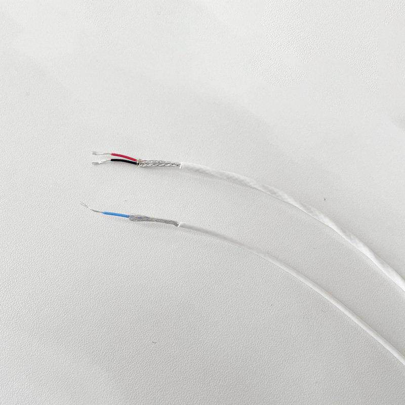 镀银屏蔽线AFPF超细30/28/26AWG 1-6芯铁氟龙耐高温屏蔽信号线
