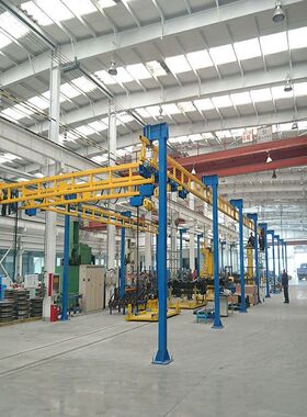 刚性组合式KBK轨道起重机系统轻型桁架式KBK轨道悬挂起重机