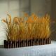彷真绿植稻谷水稻麦穗花排假花干花塑料花户外室内摆件造景装 饰