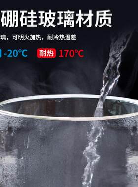 高硼硅密封家用葡萄酿酒玻璃酒坛10斤15斤带龙头人参泡酒瓶收纳