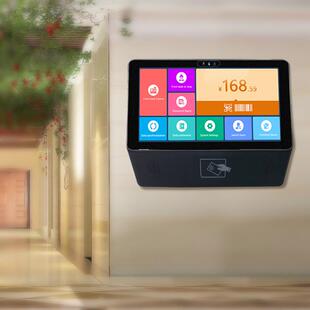扫码 挂墙壁式 IC卡NFC卡 人脸识别支付 窗触摸收银机一体机 收银机
