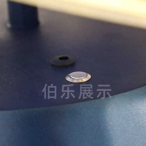 发光亚克洋酒转盘展台圆形白酒  led金属发光酒酒具展示架灯座力