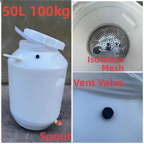 食品级家用庭院厨余堆肥桶沤肥桶厨余垃圾发酵桶排气阀过滤网加厚