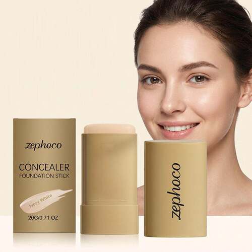 Zephoco Ivory White Moisturizing Concealer Foundation Stick