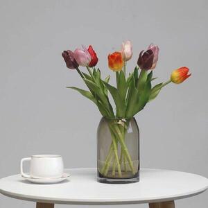 4 Pcs Realistic Faux Flowers Wedding Decor Home Party Vase