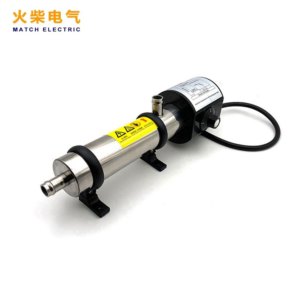 柴油发电机组水加热器2KW-4KW不锈钢可调节温度水套加热器