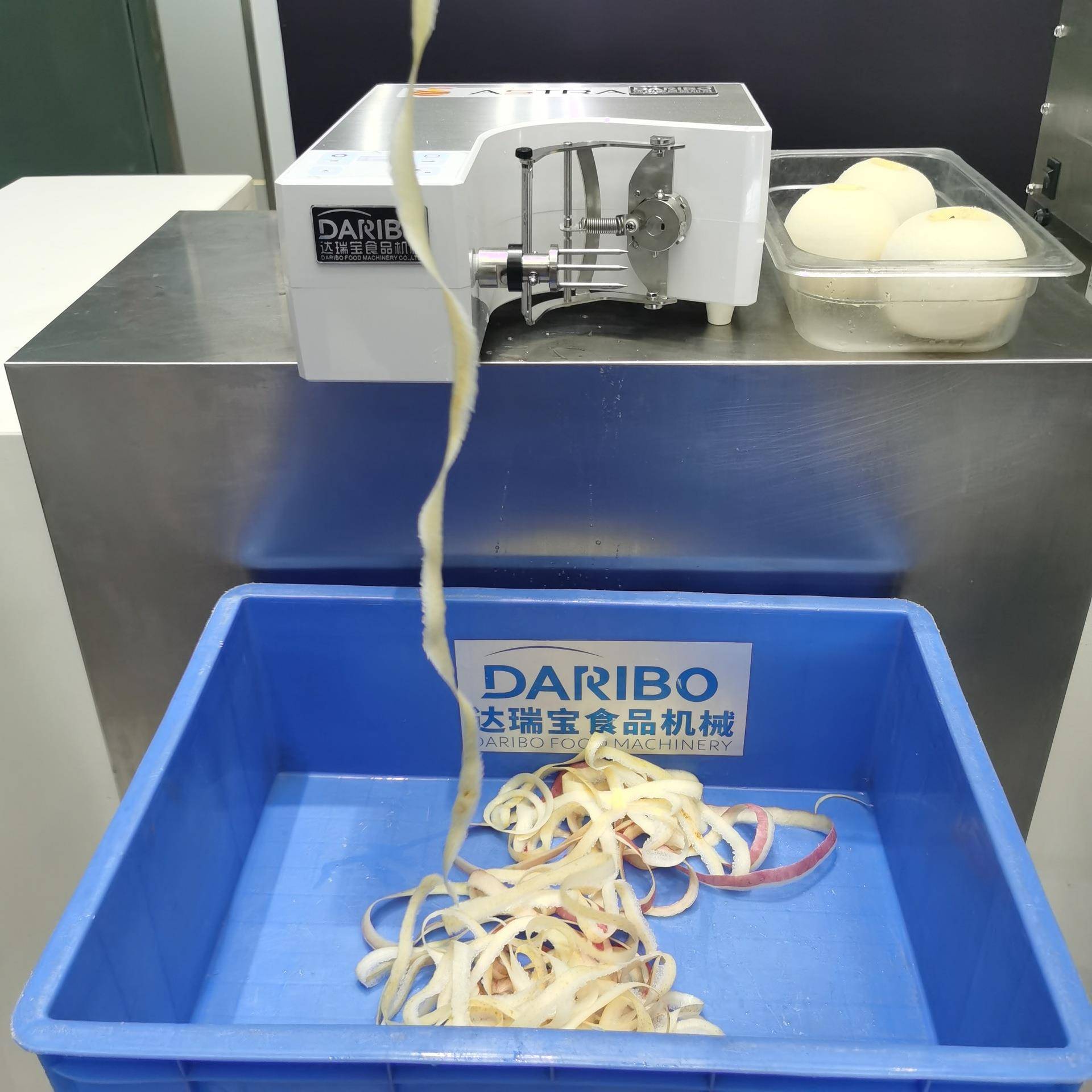 *猕猴桃柠檬去皮机 果切饮品店用水果削皮机 商用苹果梨子刨皮机