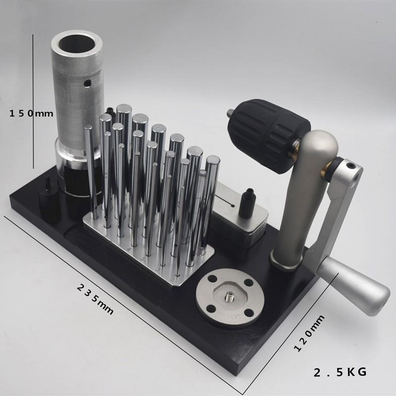 不锈拉丝器小圆管紧线器938型手器摇手动卷线绕丝首饰项圈钢工具
