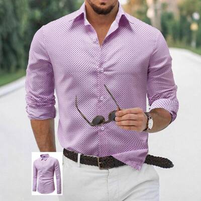 Men’s and Gentleman Formal Dress Shirts — Slim Fit, Long S