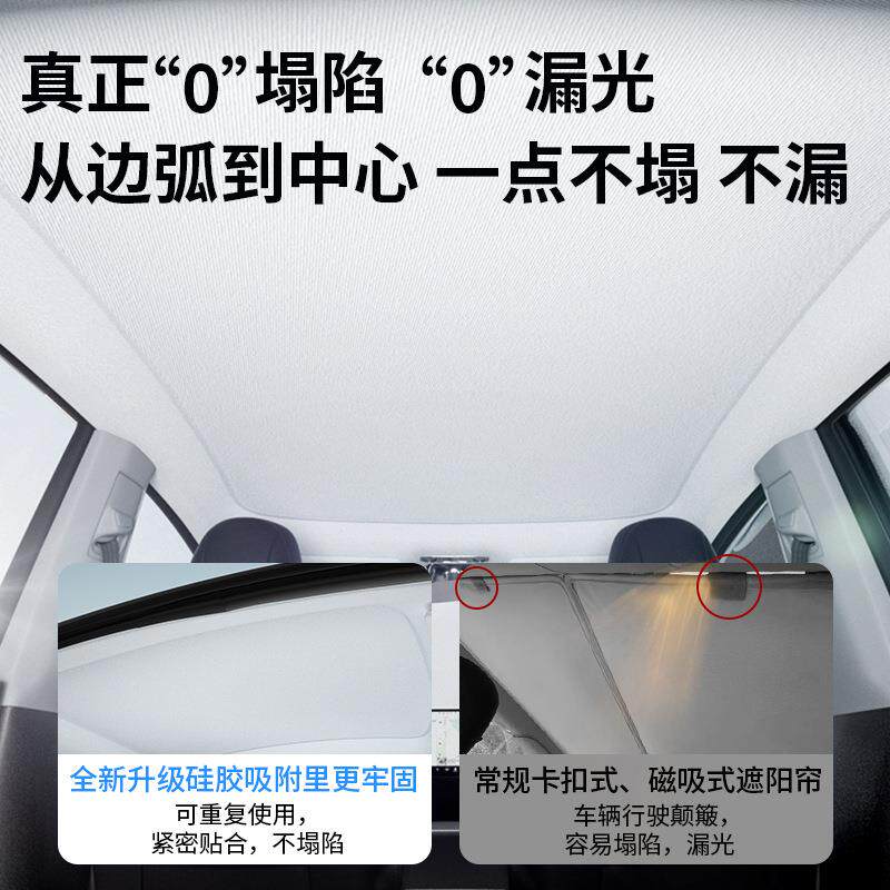 适用极狐遮法阳帘考拉s阿尔T5S5天窗幕车顶/防晒JWS配汽车件麂皮