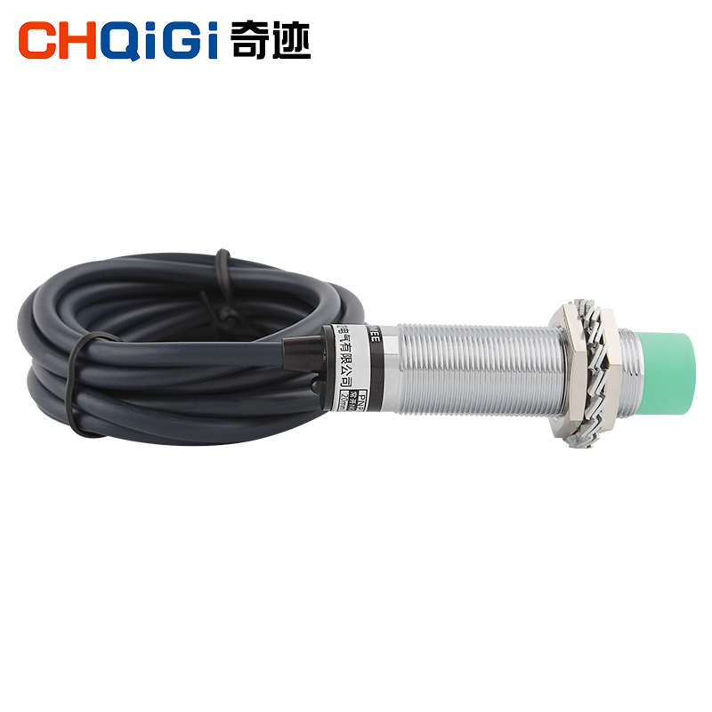 M18电容式接近开关CJM18M-20N1三线npn常开24V非金属感应距离20MM