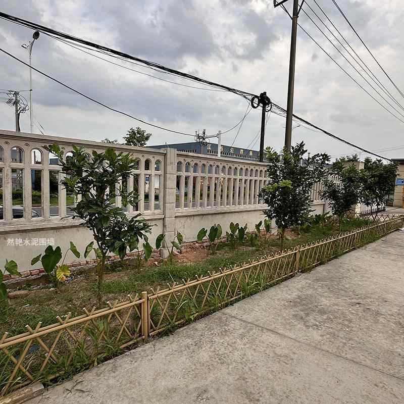 805预制水泥板立制庭柱建水围泥围墙水泥预房农村家庭院院子装配