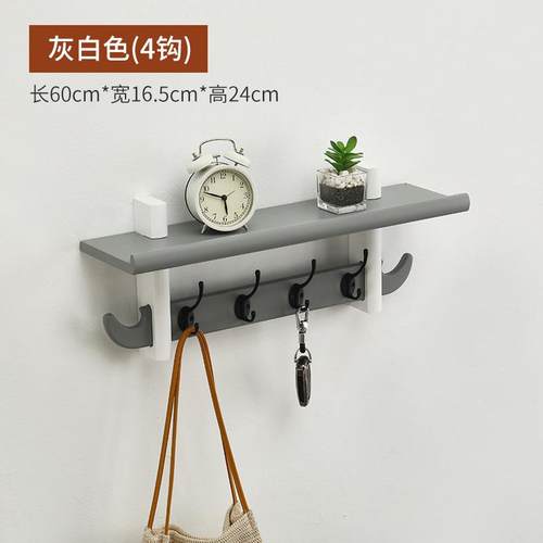 正品挂架壁挂墙上实物木置架客厅门后多功衣服挂钩卧室能创意衣衣