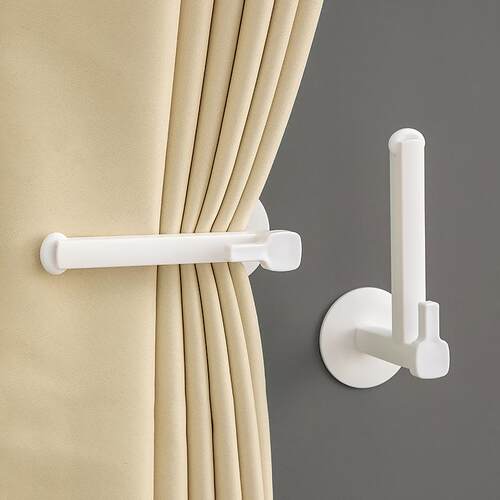 Scalable Curtain Fixator Home Bathroom Face Towel Roll Paper