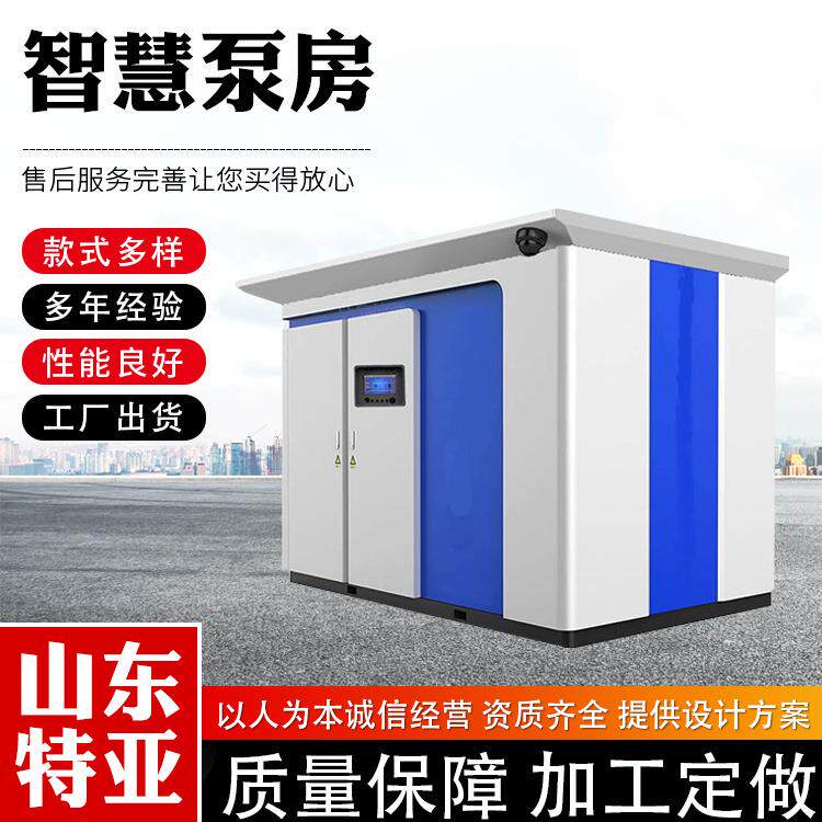 箱泵一体化智慧泵房户外无负压恒压供水设备水务改造二次加压水泵