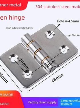 304不锈钢1.5英寸加宽船用工业铰炼Hfg21-36蝴蝶B-1224铰炼Shhpsd