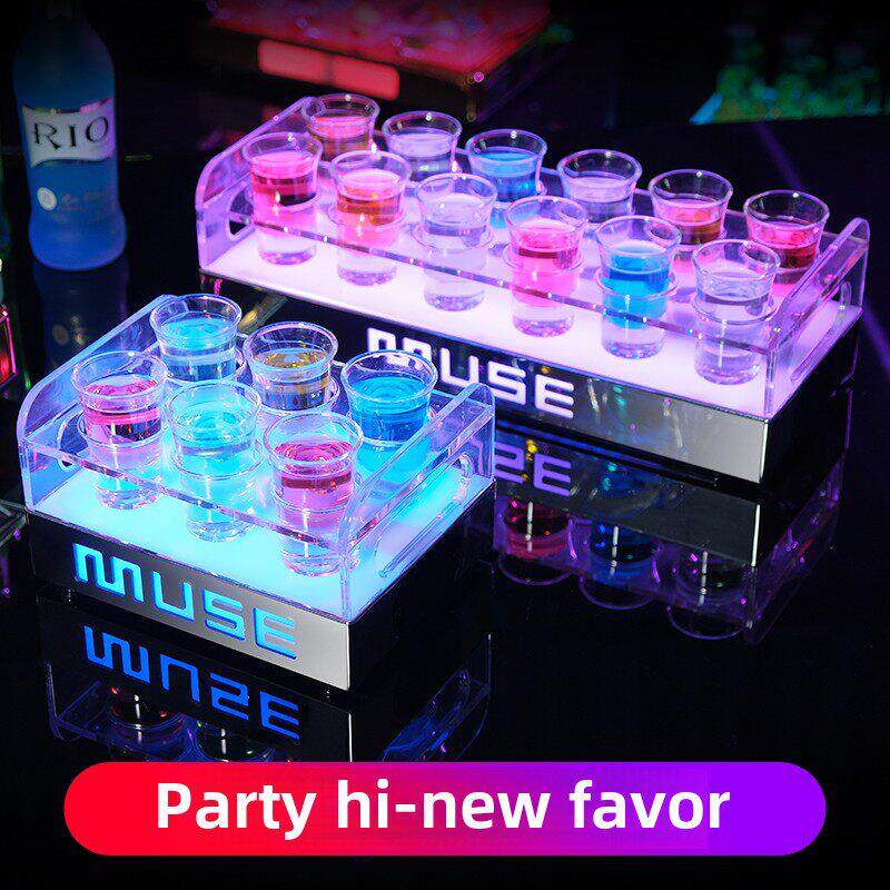 酒吧夜光酒架派对Ktv桌酒套香槟洋酒子弹杯架鸡尾酒架
